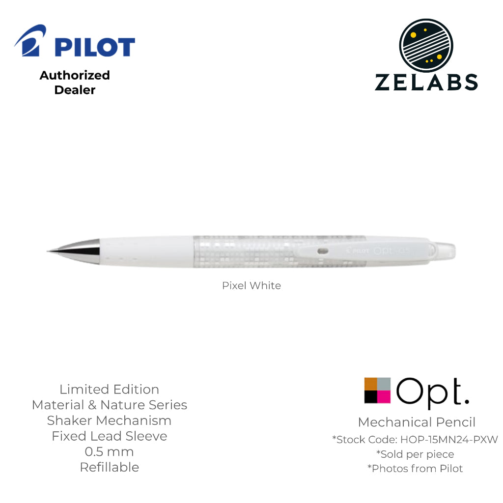 Pilot Opt Limited Edition Material & Nature Shaker Mechanical Pencil - HOP-15MN24 - 0.5mm