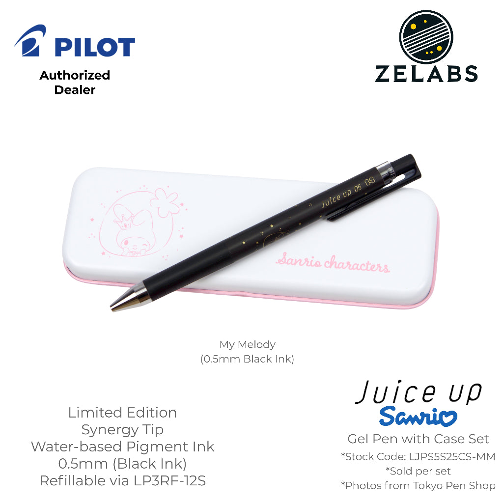 Pilot Juice Up x Sanrio Limited Edition Retractable Gel Pen with Pen Case Set - LJPS5S25CS - 0.5mm