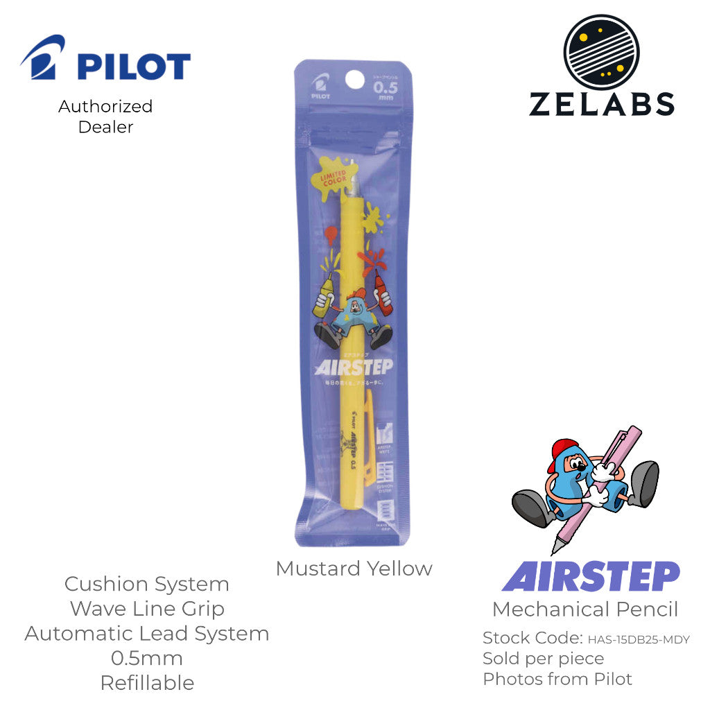 Pilot AIRSTEP Auto-Advance Mechanical Pencil - HAS-15 - 0.5mm