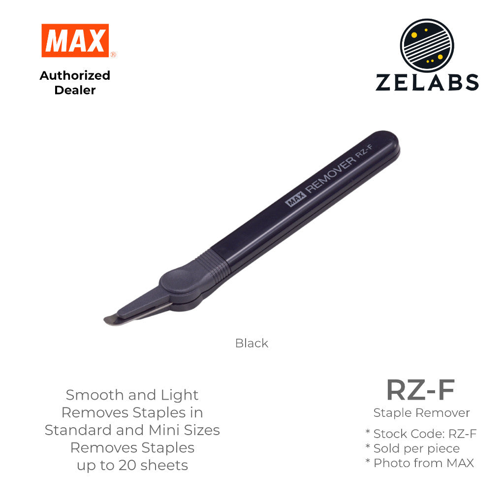 MAX Staple Remover RZ-F - Compatible with No.10 and No.35 Staples