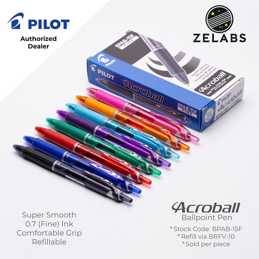 Pilot Acroball 150 Fine Ballpoint Pen - BPAB-15F - 0.7mm