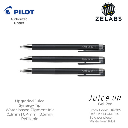 Pilot Juice Up Retractable Gel Pen - LJP-20S - 0.3mm | 0.4mm | 0.5mm