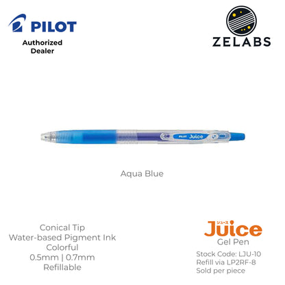 Pilot Juice Retractable Gel Pen - LJU-10 - 0.5mm | 0.7mm