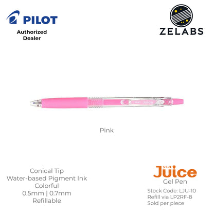 Pilot Juice Retractable Gel Pen - LJU-10 - 0.5mm | 0.7mm