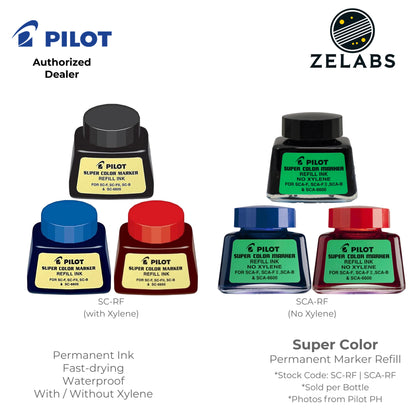 Pilot Super Color Permanent Marker Refill - SC-RF