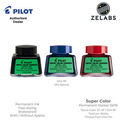 Pilot Super Color Permanent Marker Refill - SC-RF