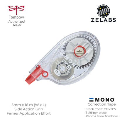 Tombow MONO Correction Tape - CT-YTC5 - 5mm x 16m