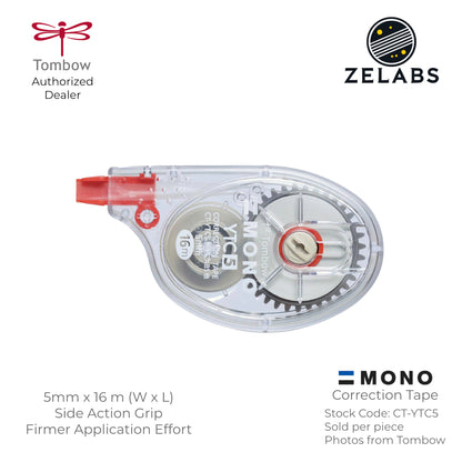 Tombow MONO Correction Tape - CT-YTC5 - 5mm x 16m