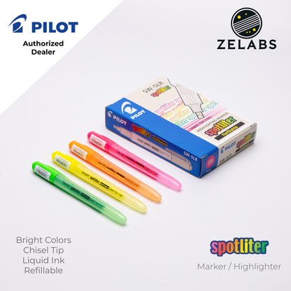 Pilot Spotliter Refillable Highlighter / Marker - SW-SLR - 4.0mm