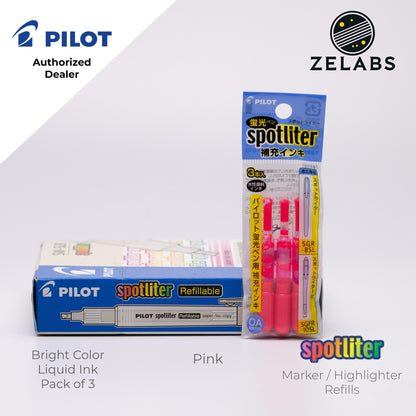 Pilot Spotliter Highlighter / Marker Refill - SGRF-12SL - Pack of 3s