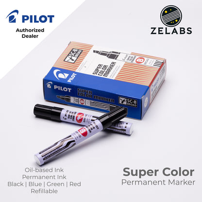 Pilot Super Color Permanent Marker - SC-F | SC-B - Fine | Broad