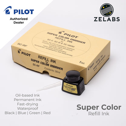 Pilot Super Color Permanent Marker Refill - SC-RF