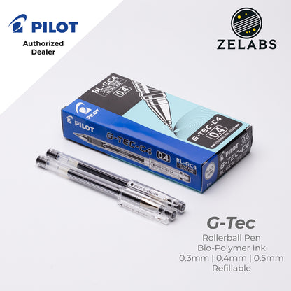 Pilot G-Tec-C Roller ball Pen - BL-GC - 0.3mm | 0.4mm | 0.5mm