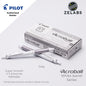 Pilot Acroball White-Barrel Fine Ballpoint Pen - BAB-15F-W - 0.7mm