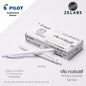 Pilot Acroball White-Barrel Fine Ballpoint Pen - BAB-15F-W - 0.7mm