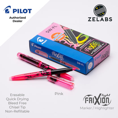 Pilot Frixion Light Erasable Highlighter / Marker - SW-FL - 4.0mm