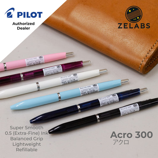 Pilot Acro 300 Extra Fine Ballpoint Pen - BAC-30EF - 0.5mm