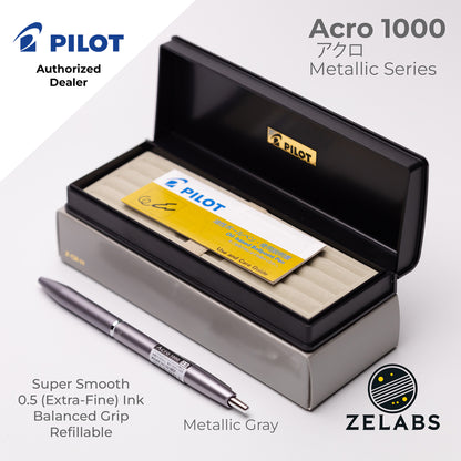 Pilot Acro 1000 Extra Fine Ballpoint Pen - BAC-1SEF - 0.5mm