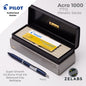 Pilot Acro 1000 Extra Fine Ballpoint Pen - BAC-1SEF - 0.5mm