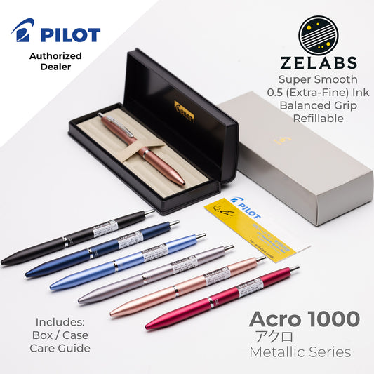 Pilot Acro 1000 Extra Fine Ballpoint Pen - BAC-1SEF - 0.5mm