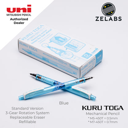 Uni Kuru Toga Standard Mechanical Pencil - M5-450T / M7-450T - 0.5mm / 0.7mm