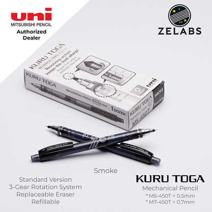 Uni Kuru Toga Standard Mechanical Pencil - M5-450T / M7-450T - 0.5mm / 0.7mm