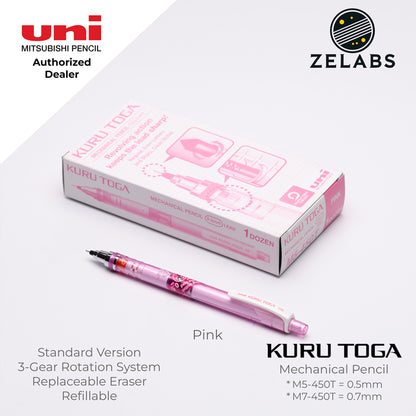 Uni Kuru Toga Standard Mechanical Pencil - M5-450T / M7-450T - 0.5mm / 0.7mm