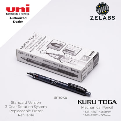 Uni Kuru Toga Standard Mechanical Pencil - M5-450T / M7-450T - 0.5mm / 0.7mm