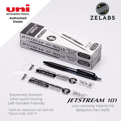 Uni Jetstream 101 Ballpoint Refill (for SXN-101) - SXR-71 - 0.5mm | 0.7mm