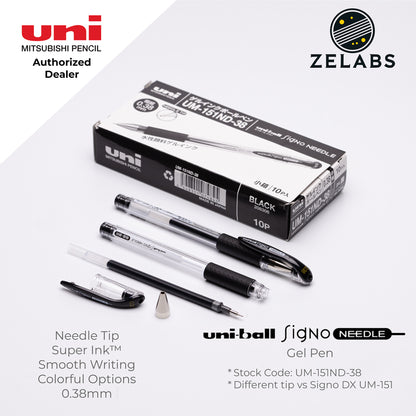 Uni Uni-Ball Signo Needle Gel Pen - UM-151ND - 0.38mm