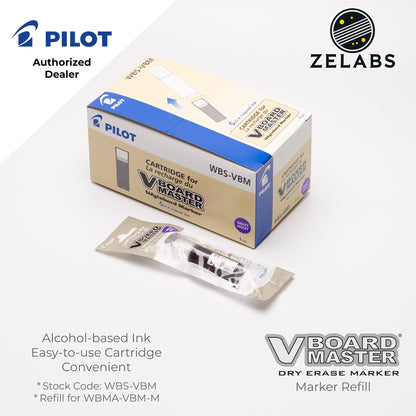 Pilot V Board Master Ink Refill Cartridge - WBS-VBM