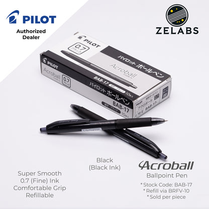 Pilot Acroball Fine Ballpoint Pen - BAB-17 - 0.7mm