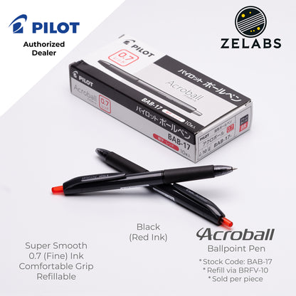 Pilot Acroball Fine Ballpoint Pen - BAB-17 - 0.7mm