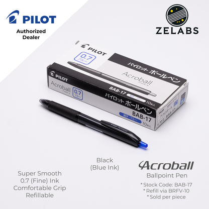 Pilot Acroball Fine Ballpoint Pen - BAB-17 - 0.7mm