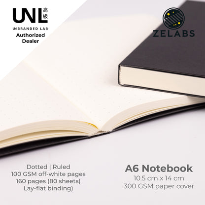 Unbranded Lab Minimalist A6 Notebook / Planner / Bullet Journal - Dotted / Ruled