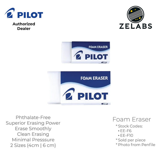 Pilot Foam Eraser (4cm | 6cm) - EE-F6 | EE-F10
