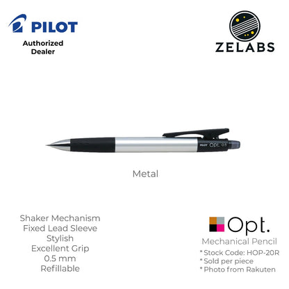 Pilot Opt Shaker Mechanical Pencil - HOP-20R - 0.5mm