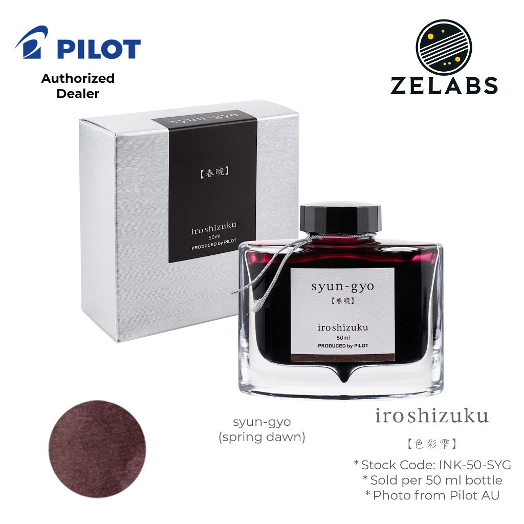 Pilot Iroshizuku Fountain Pen Ink Bottle (50 ml) - INK-50