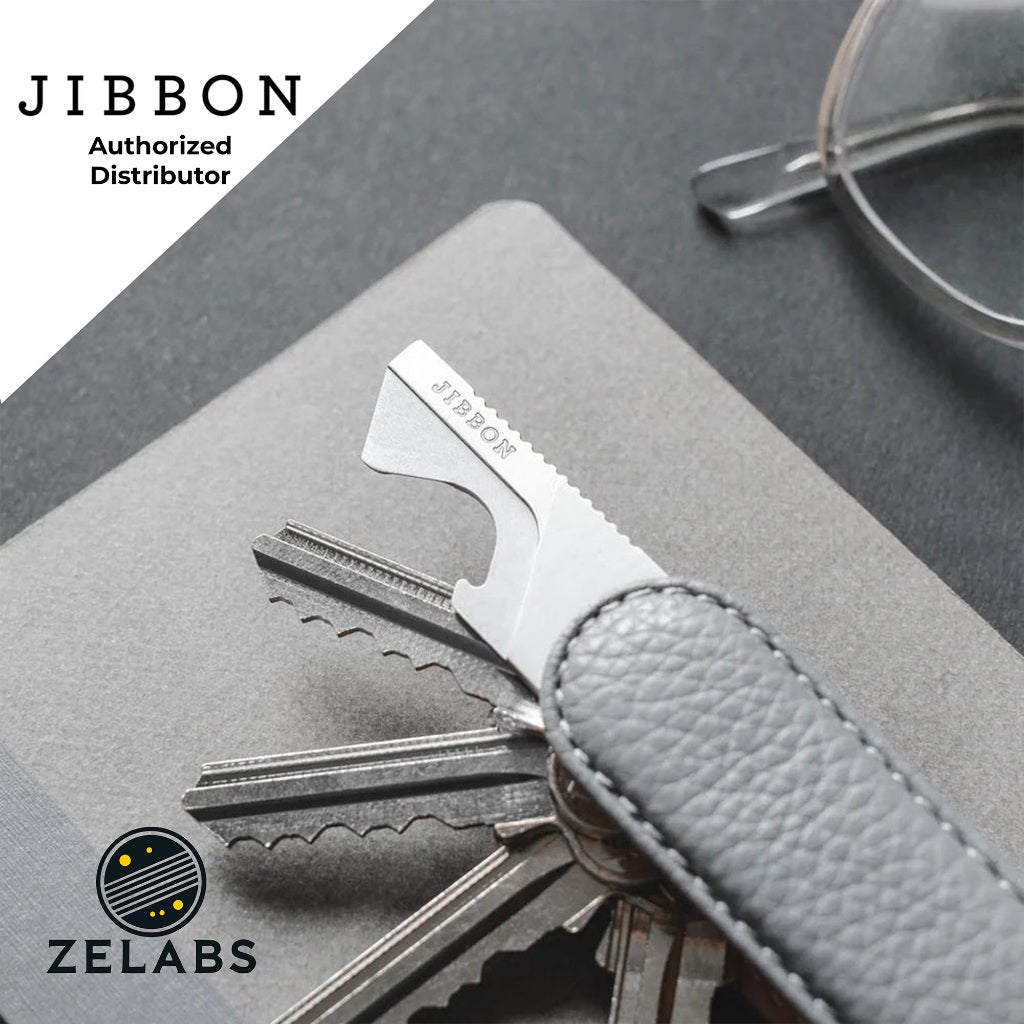 Jibbon Multifunctional EDC Keychain Multitool - 5-in-1 Key Organizer Tool