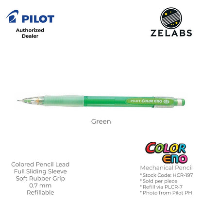 Pilot Color Eno Erasable Colored Mechanical Pencil - HCR-197 - 0.7mm