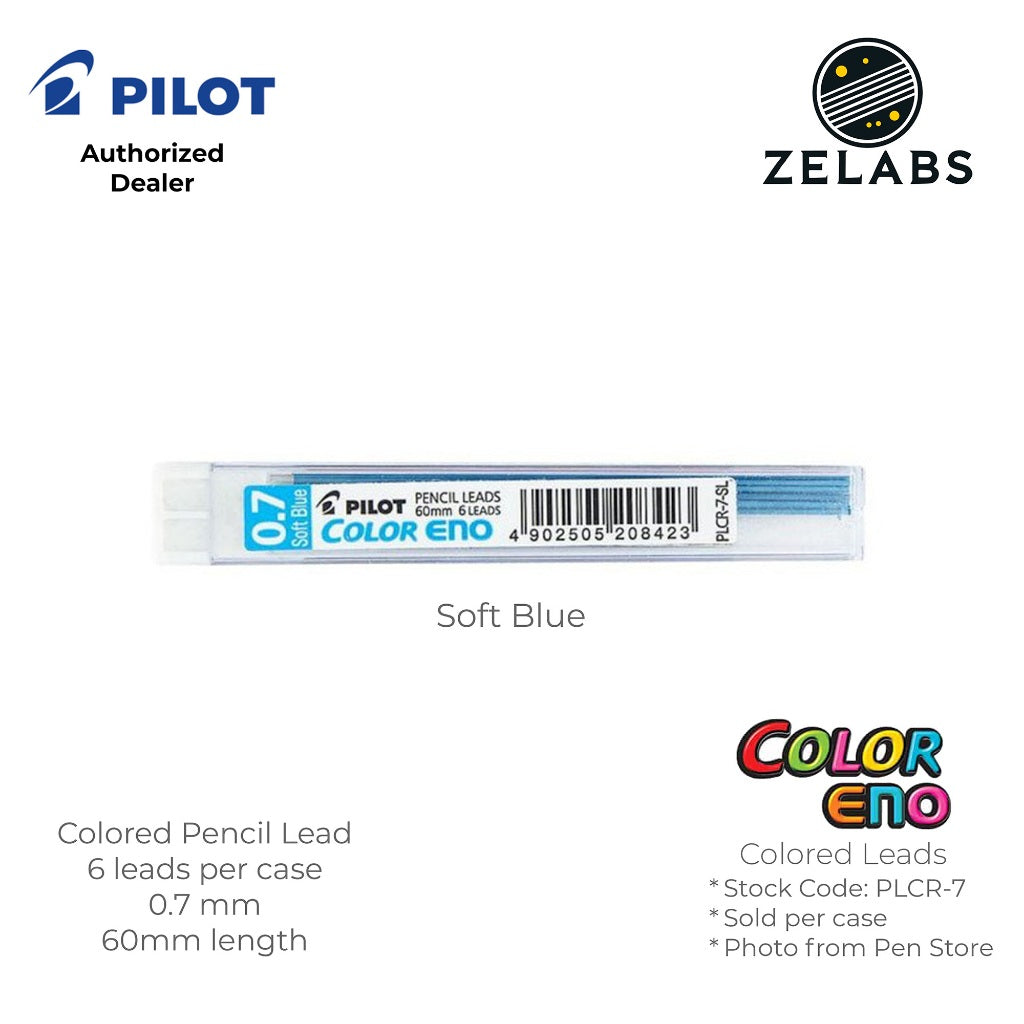 Pilot Color Eno Lead Mechanical Pencil Refill - PLCR-7 - 0.7mm