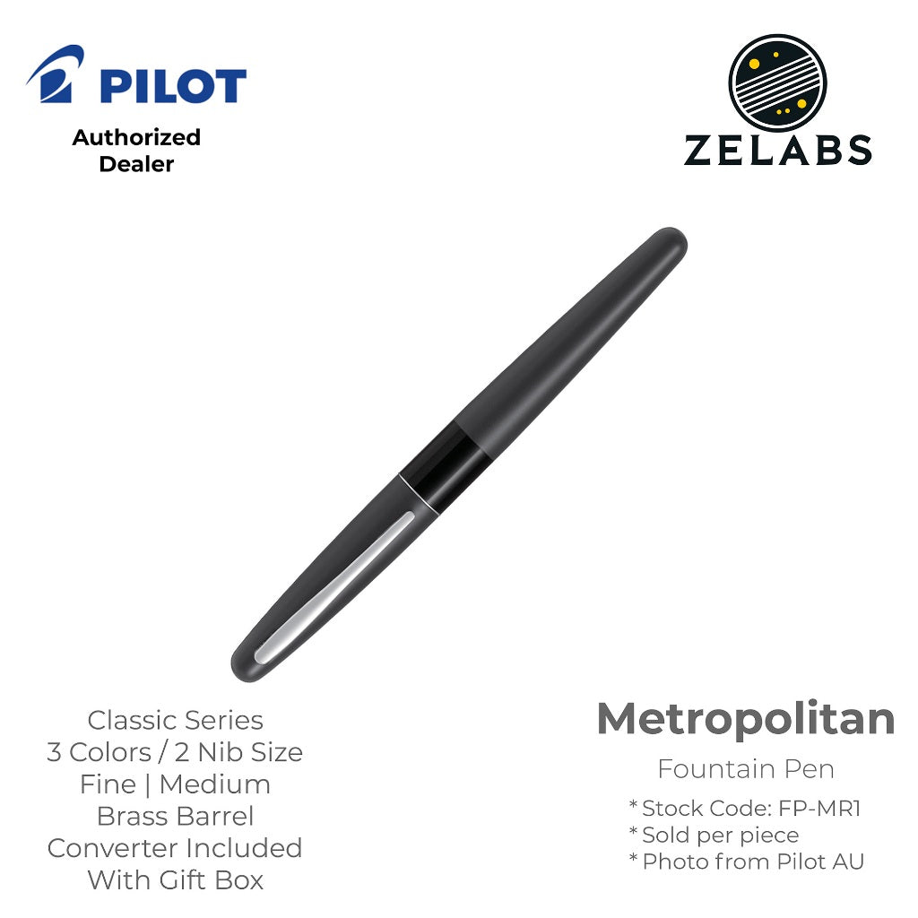 Pilot Metropolitan Fountain Pen - Classic Series - FP-MR1 - Fine | Medium