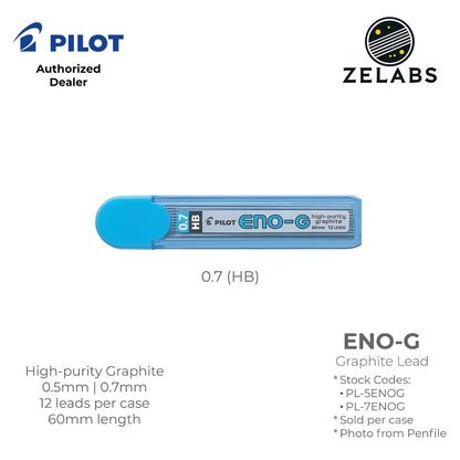 Pilot Eno-G Graphite Lead Mechanical Pencil Refill - PL-5ENOG | PL-7ENOG - 0.5mm | 0.7mm