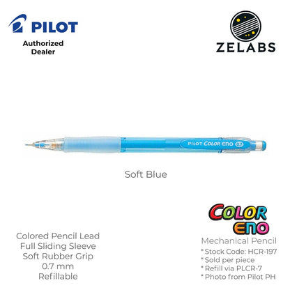 Pilot Color Eno Erasable Colored Mechanical Pencil - HCR-197 - 0.7mm