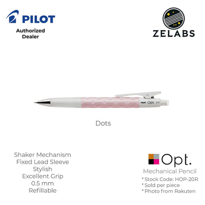 Pilot Opt Shaker Mechanical Pencil - HOP-20R - 0.5mm