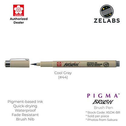 Sakura Pigma Brush Pen - Authentic - XSDK-BR