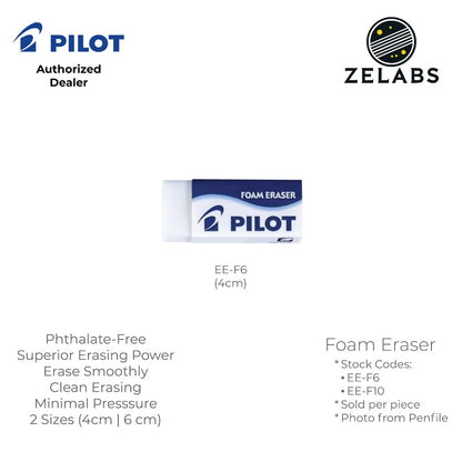 Pilot Foam Eraser (4cm | 6cm) - EE-F6 | EE-F10