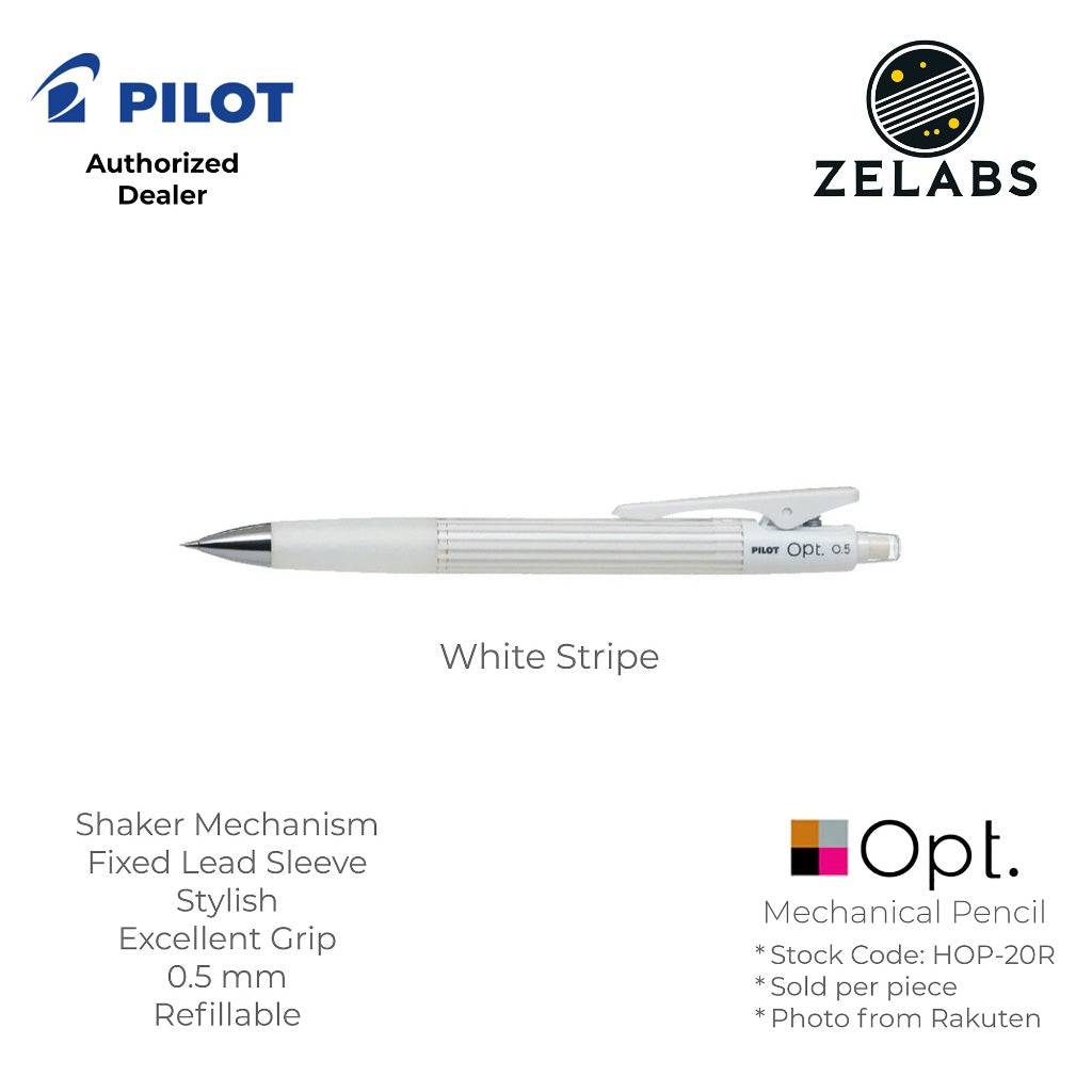 Pilot Opt Shaker Mechanical Pencil - HOP-20R - 0.5mm