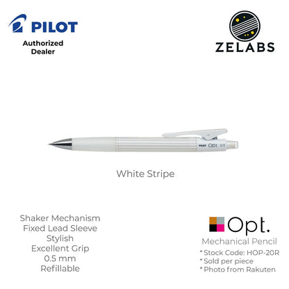 Pilot Opt Shaker Mechanical Pencil - HOP-20R - 0.5mm