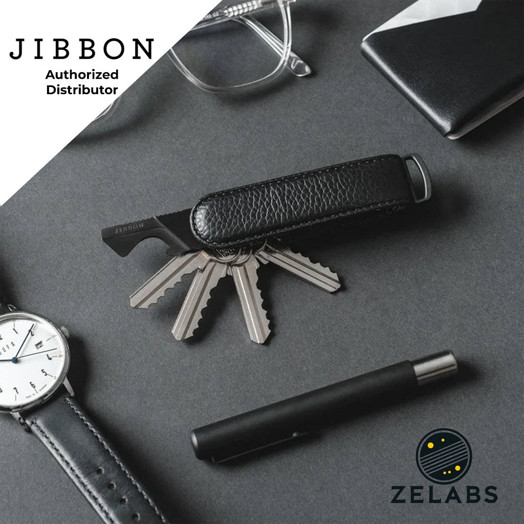Jibbon Multifunctional EDC Keychain Multitool - 5-in-1 Key Organizer Tool